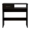 Tuhome 15.8 / 15.75 in. D X 29.8 / 39.65 in. H, 31.5 / 7.87 in. W X Laminate, Black CLW5593 - alternate 2